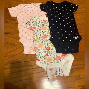 Baby girl onesies size 0-3 months